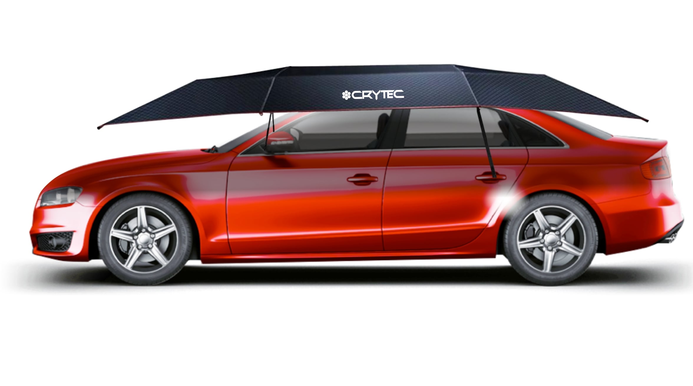 Crytec Portable Automatic Car Umbrella